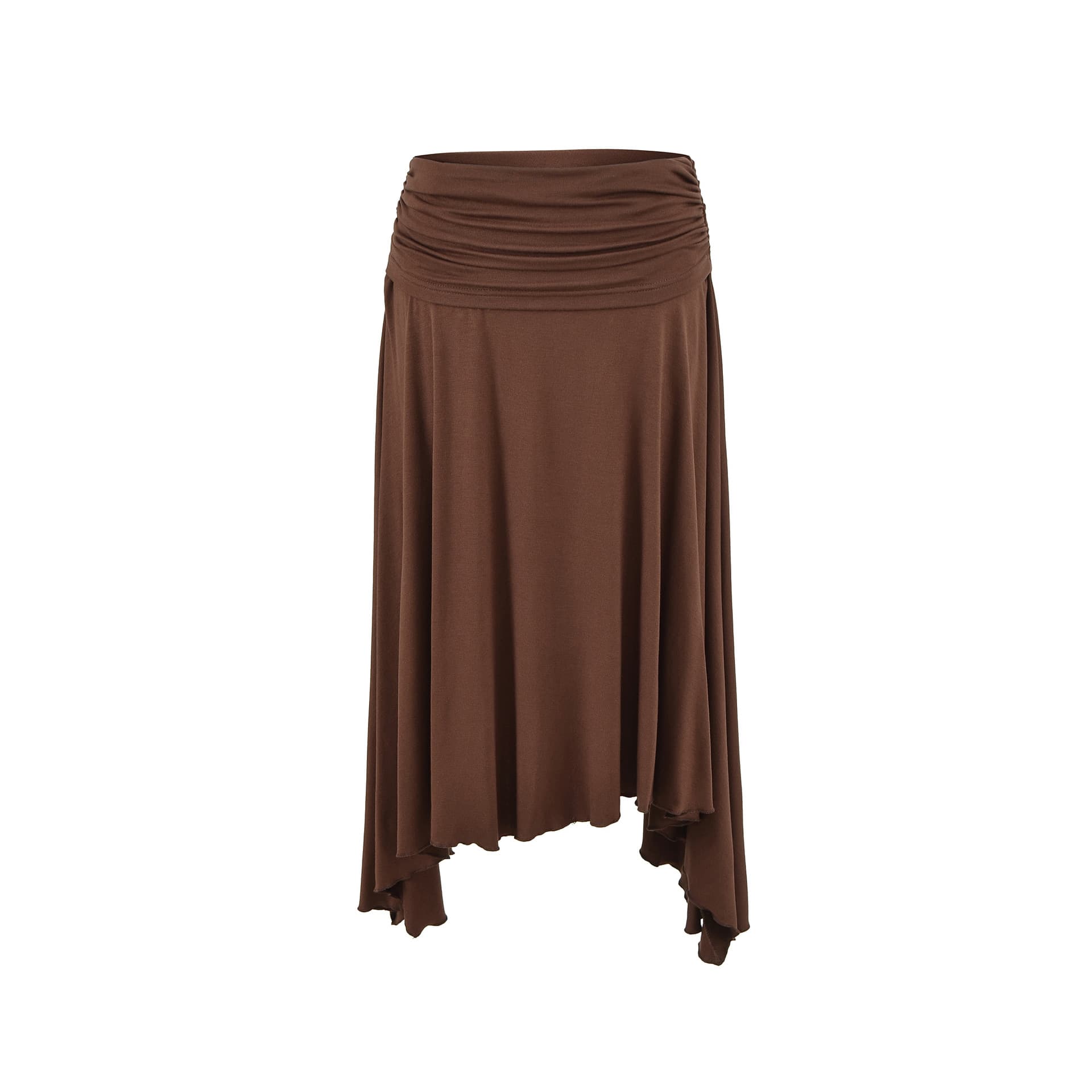 Casual and Versatile Irregular Design A-Line Maxi Skirt for Women, Lightweight Flowy Summer Dress, Everyday Wear
